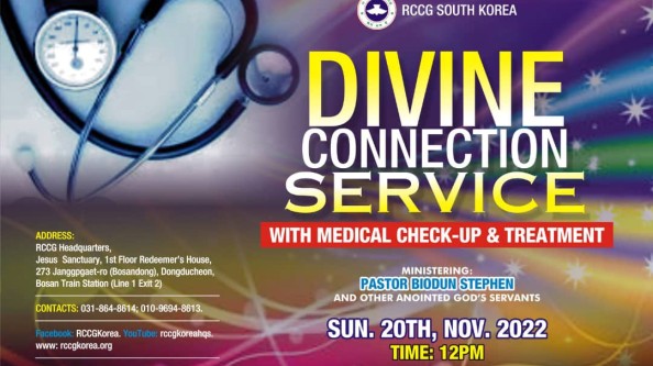 Divine Connection Service, RCCG Korea