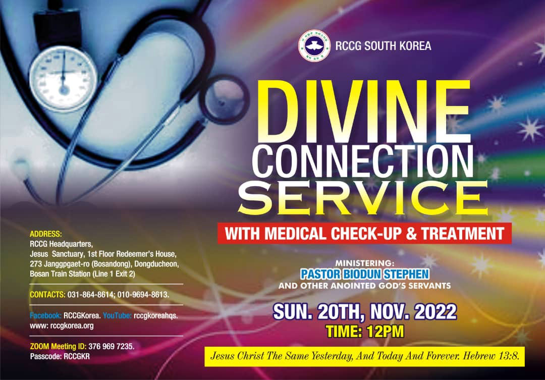 Divine Connection Service, RCCG Korea